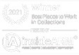 Winner 2021: Best Places to Work in Collections - insideARM Logo